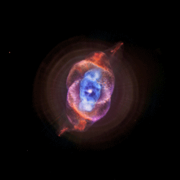 The Cats Eye Nebula formed as an expiring sun