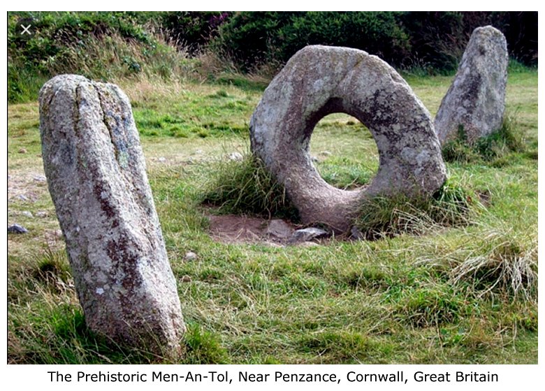 The Prehistoric Men-An-Tol, Near Penzance, Cornwall, Great Britain<