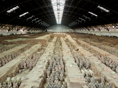 Terracotta Army, Qin Dinasty 210 BC, Art Prints