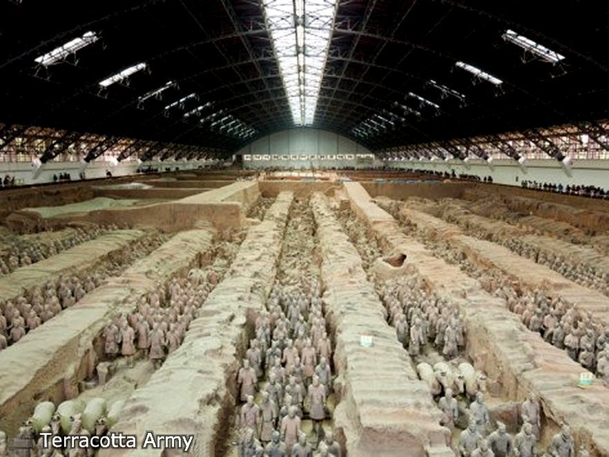 Terracotta Army, Qin Dinasty 210 BC