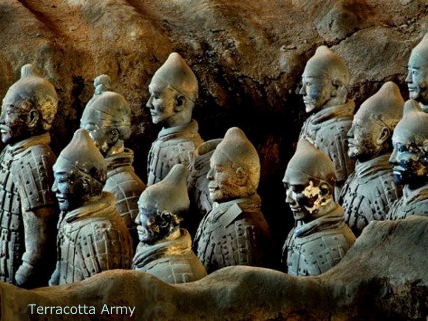 Terracotta Army, Qin Dinasty 210 BC