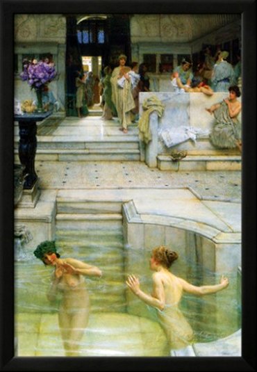A Favorite Tradition by Sir Lawrence Alma-Tadema - Art Print