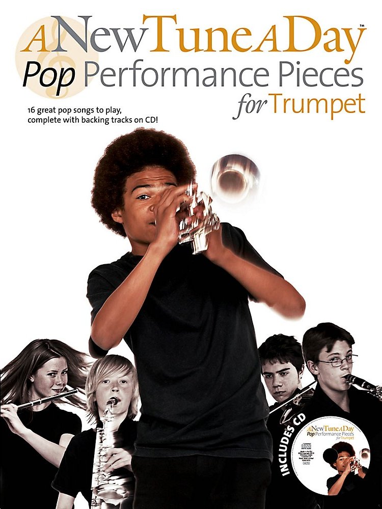 Music Sales A New Tune A Day - Pop Performance Pieces For Trumpet Book/CD