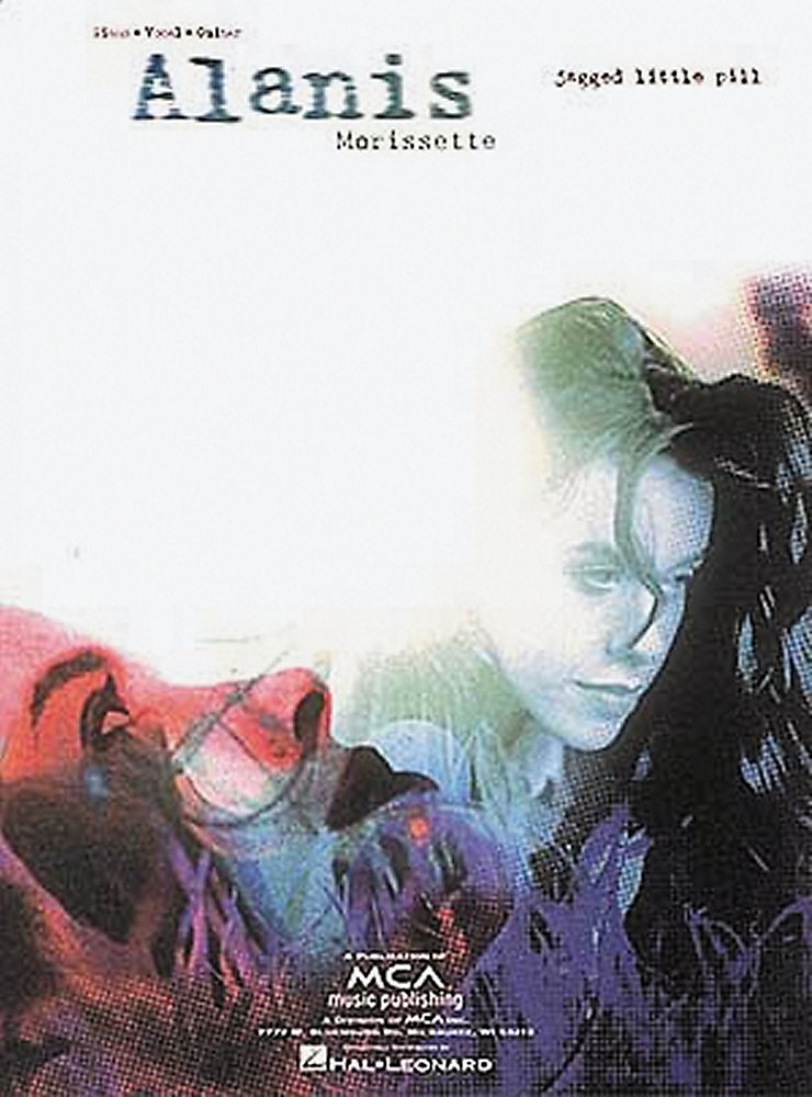 Alanis Morissette Jagged Little Pill Piano Vocal Guitar Book