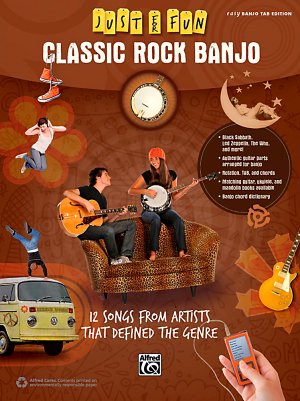 Alfred - Just For Fun Classic Rock Banjo Book