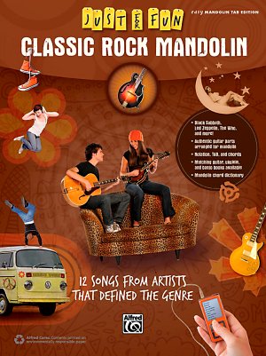 Alfred - Just for Fun Classic Rock Mandolin Book