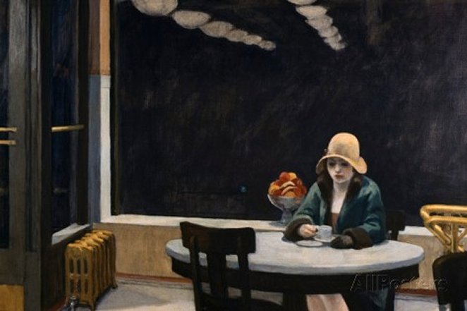 'Automat' by Edward Hopper