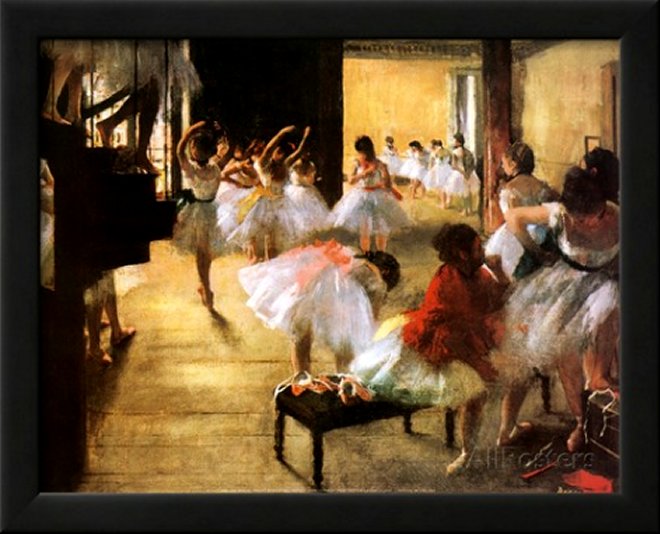 Ballet Rehearsal by Edgar Degas