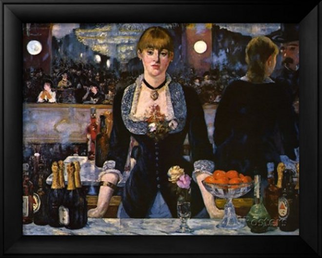 Bar at the Folies-Bergere, 1882 by Édouard Manet