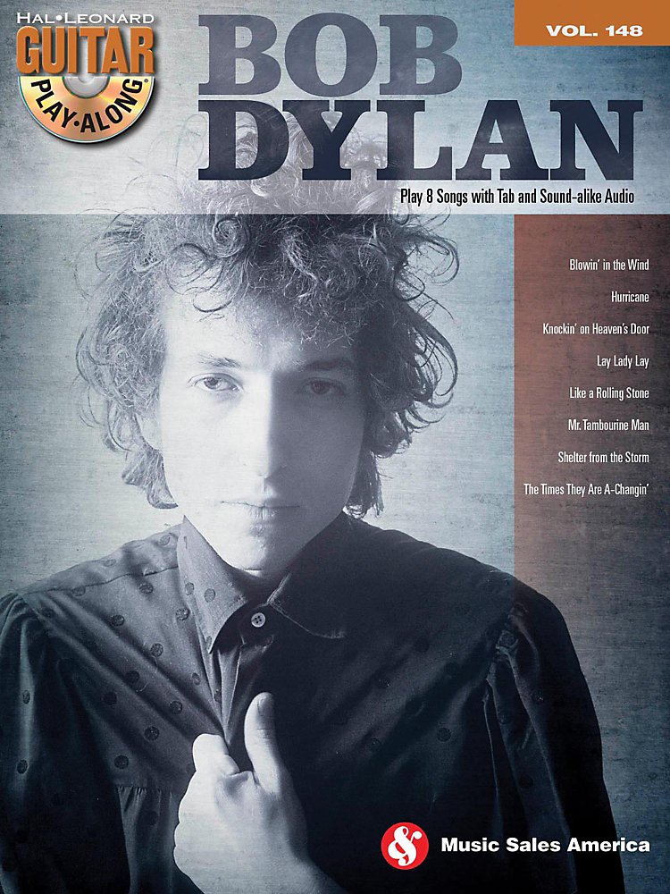 Music Sales - Bob Dylan - Guitar Play-Along Volume 148 Book/Cd