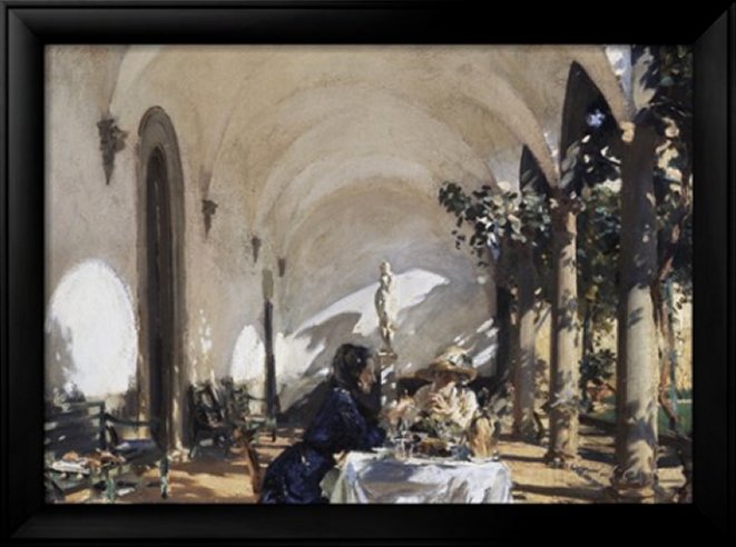 Breakfast in the Loggia by John Singer Sargent