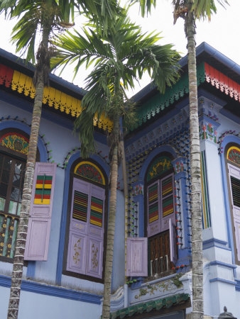 Building in Little India - Singapore - Art Print