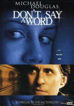 Don't Say a Word, Michael Douglas, DVD and