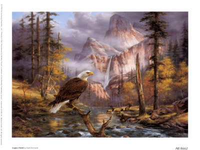 Eagles Perch by Rudi Reichardt, Art Print