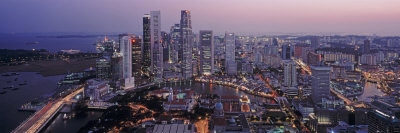 Financial District - Singapore - Art Print