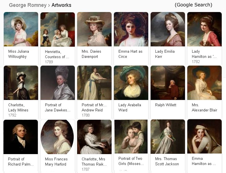 George Romney Artworks, Google Search