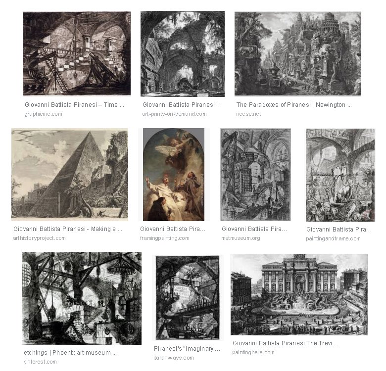 Giovanni Battista Piranesi Artworks