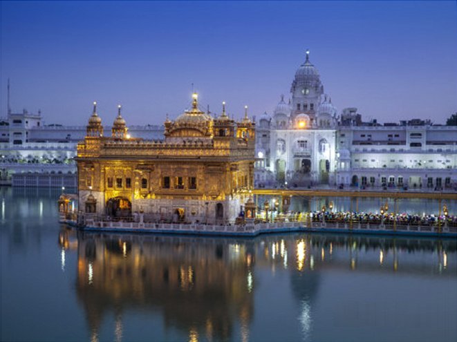 India, Punjab, Amritsar, the Harmandir Sahib,  Known As the Golden Temple