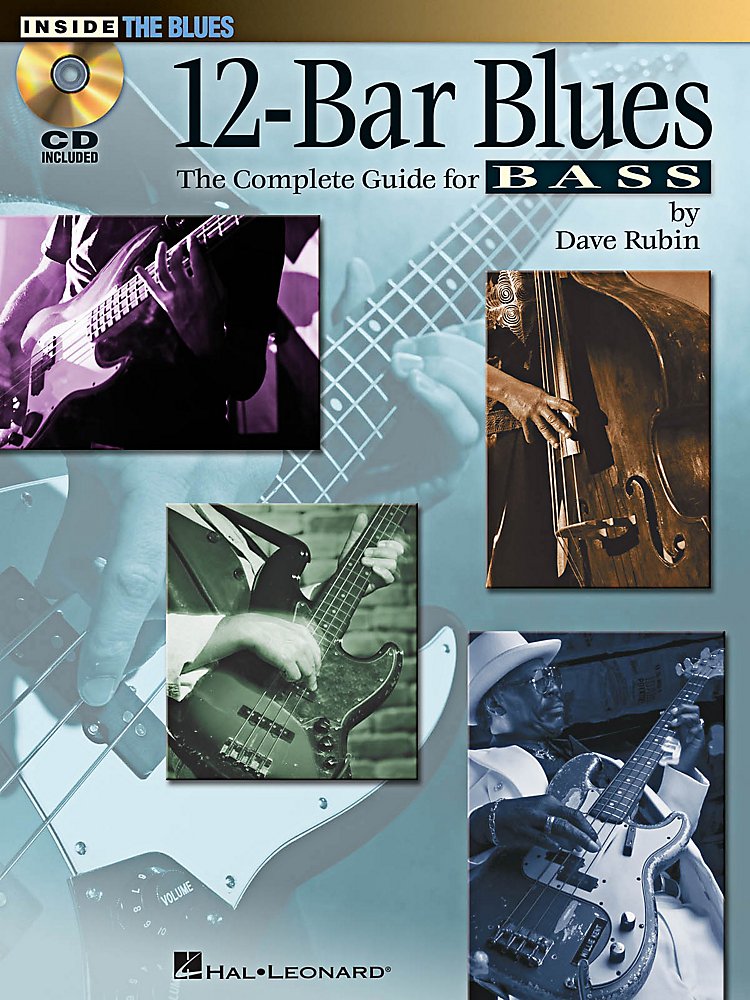 Hal Leonard - 12-Bar Blues Bass Book/CD