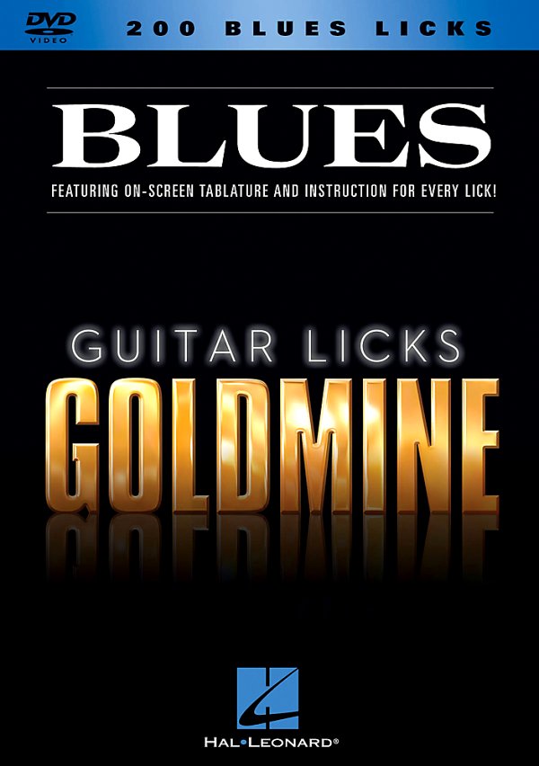 Hal Leonard - 200 Blues Licks - Guitar Licks Goldmine DVD Series