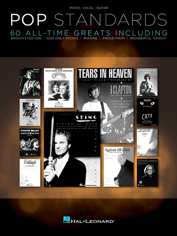 Hal Leonard - Pop Standards - 60 All Time Greats for Piano/Vocal/Guitar (PVG)