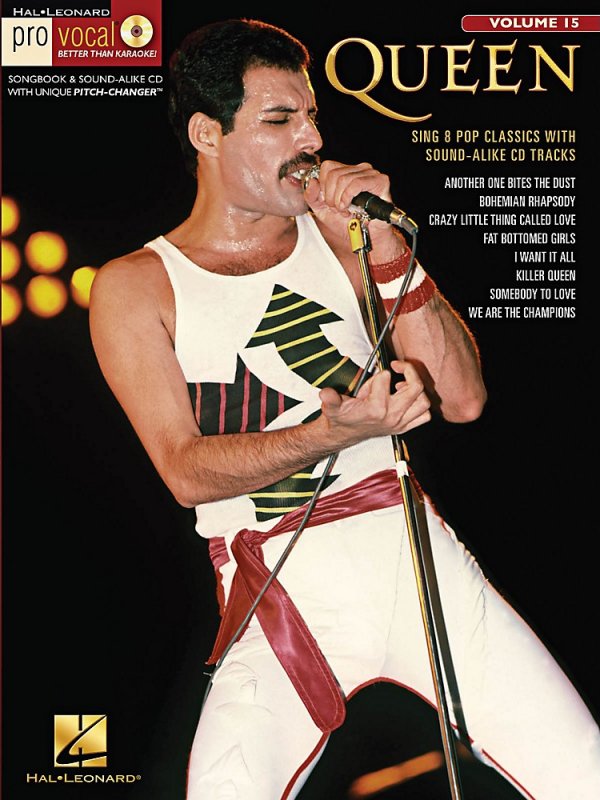Hal Leonard Queen - Pro Vocal Men's Edition Volume 15 Book/Cd
