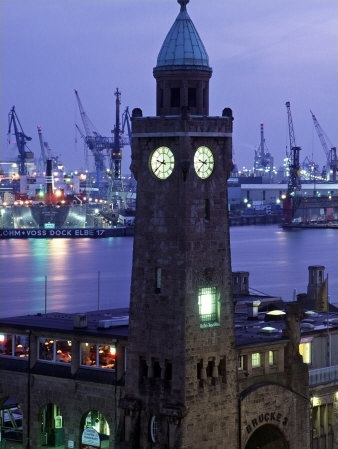 Hamburg, Germany, art print