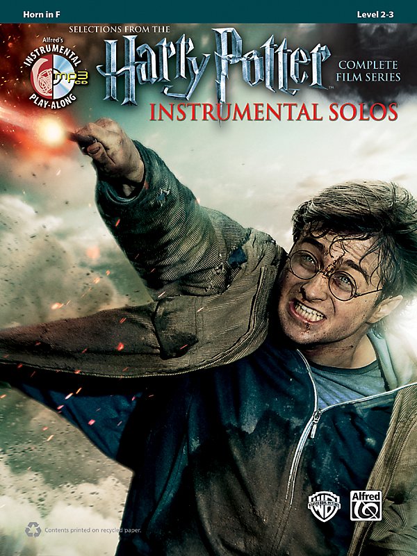 Alfred - Harry Potter Instrumental Solos For Horn In F - Book/Cd