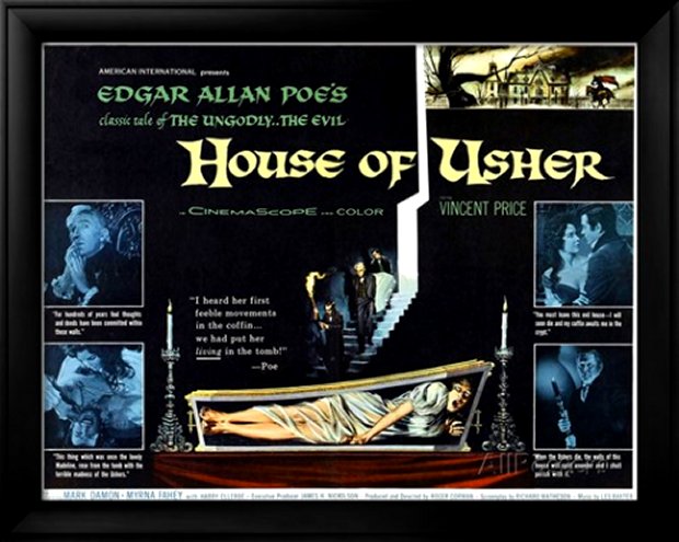 House of Usher, (AKA the Fall of the House of Usher), 1960