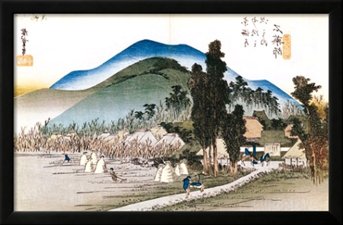 Ishiyakushi, from the Series '53 Stations of the Tokaido', 1833-34 by Ando Hiroshige