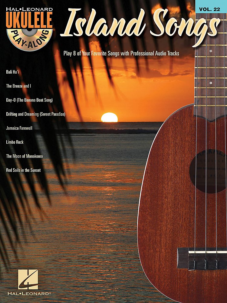 Hal Leonard - Island Songs  Ukulele Play Along Volume 22 Book / Cd