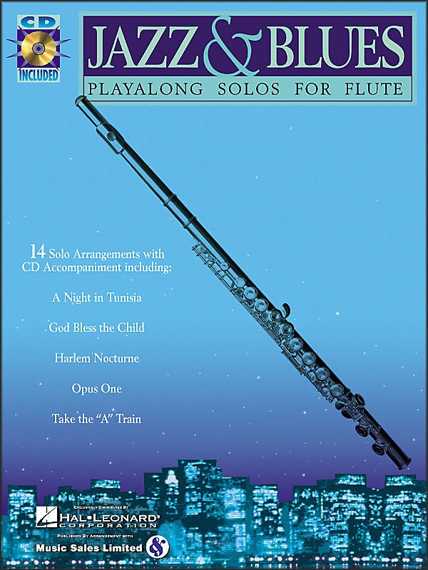 Hal Leonard - Jazz And Blues Playalong Solos For Flute Book/Cd
