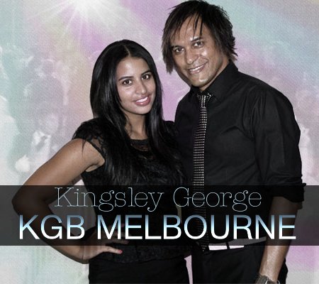 Kingsley George with Singer Kirstie Jones - Melbourne Wedding Live Music Bands