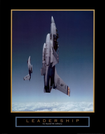 Leadership Planes, Airplane Poster