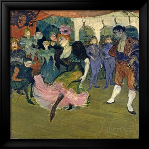 Marcelle Lender Dancing the Bolero in 'Chilperic', 1895 by Henri de Toulouse-Lautrec