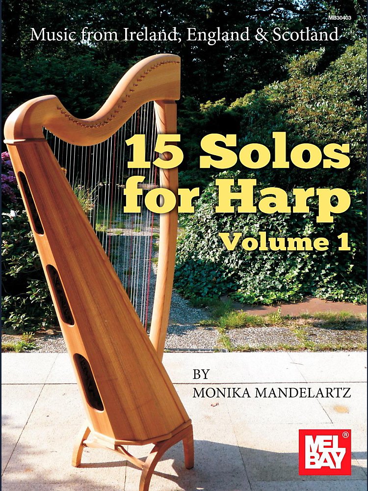 Mel Bay - 15 Solos For Harp Volume 1