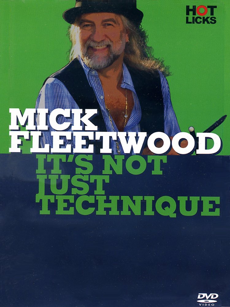 Music Sales - Mick Fleetwood It's Not Just Technique Drum Dvd