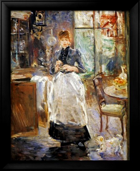 Morisot: Dining Room, 1886 by Berthe Morisot