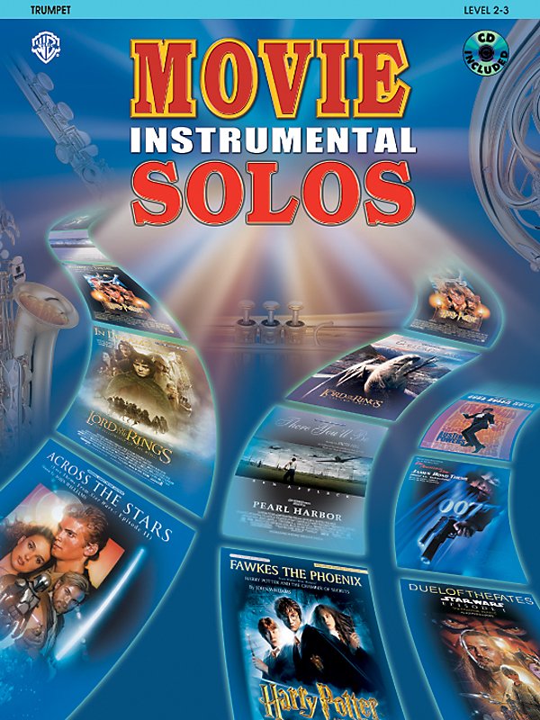 Alfred - Movie Instrumental Solos For Trumpet Book/Cd