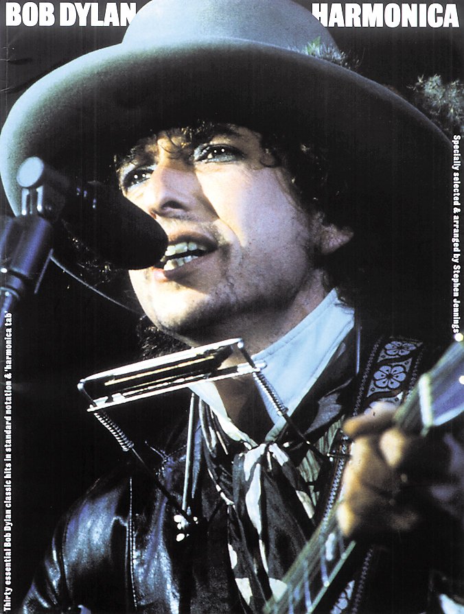 Music Sales - Bob Dylan Harmonica (Book)