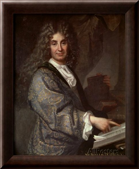 Nicolas Boileau by Jean-Baptiste Santerre