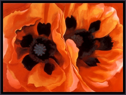 Oriental Poppies by Georgia O'Keeffe, Art Print
