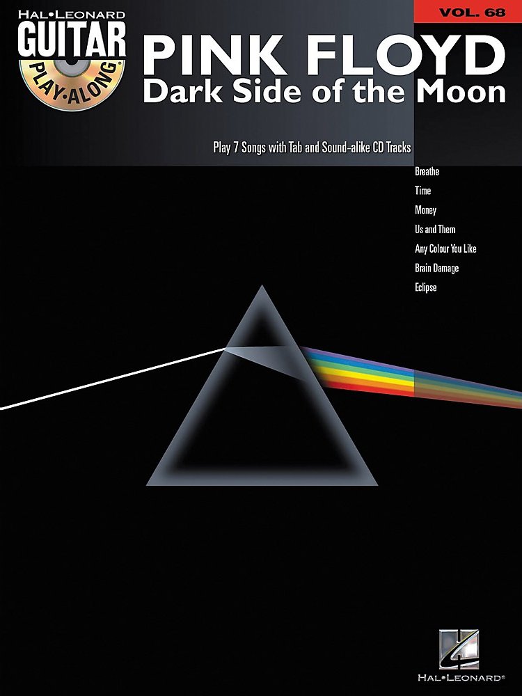 Pink Floyd Dark Side Of The Moon Guitar  Vol 68 Book & Cd