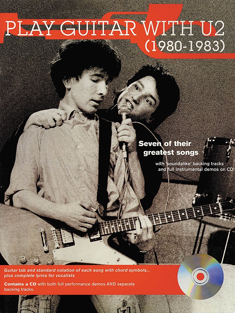 Hal Leonard - Play Guitar with U2 (1980-1983) Book with CD