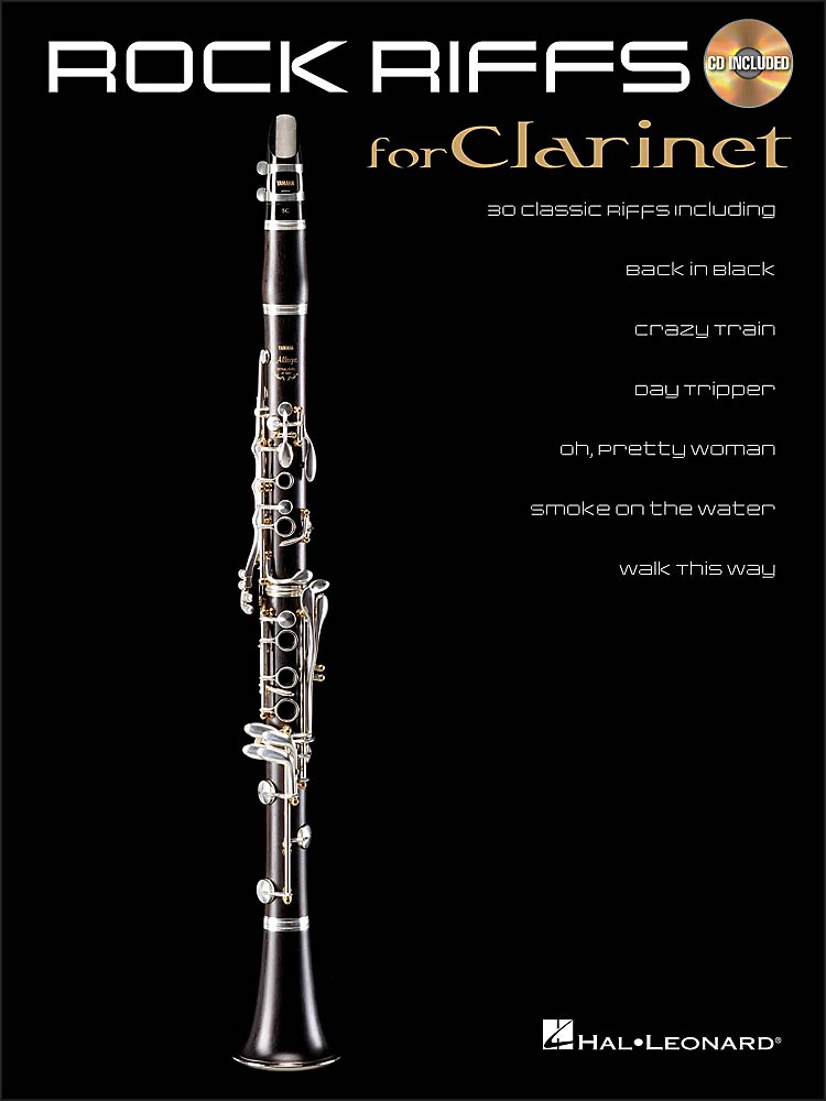 Hal Leonard - Rock Riffs for Clarinet Book/CD