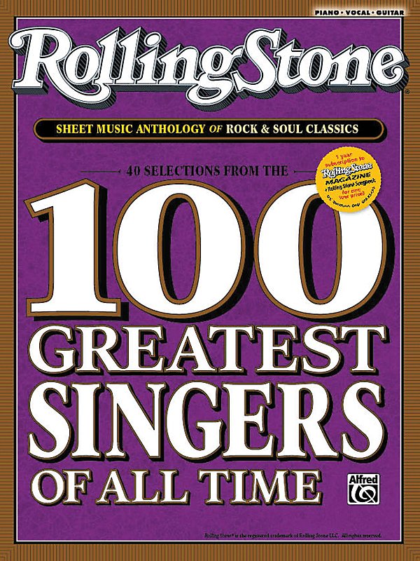 Alfred - Rolling Stone Sheet Music Anthology of Rock & Soul Classics (Book)