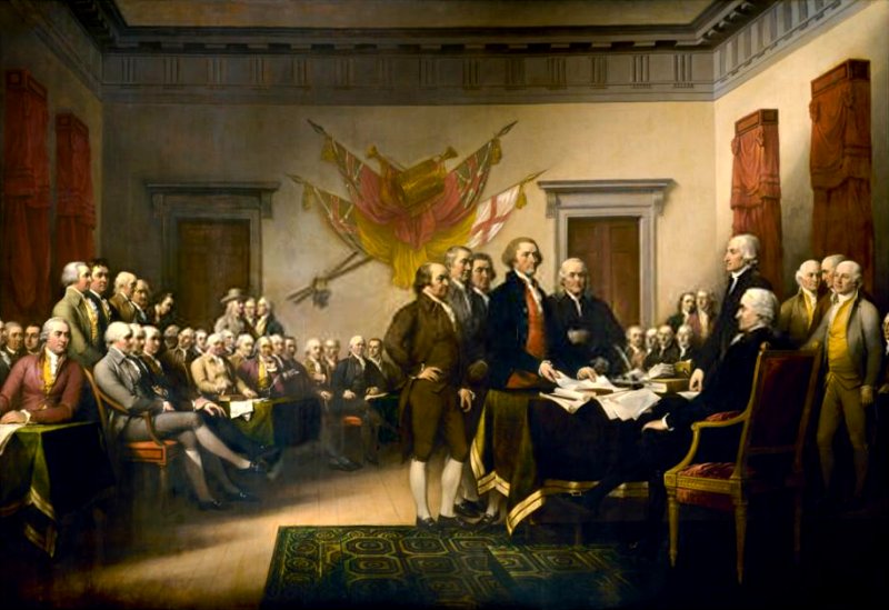 John Trumbull (Declaration of Independence) Art Poster Print