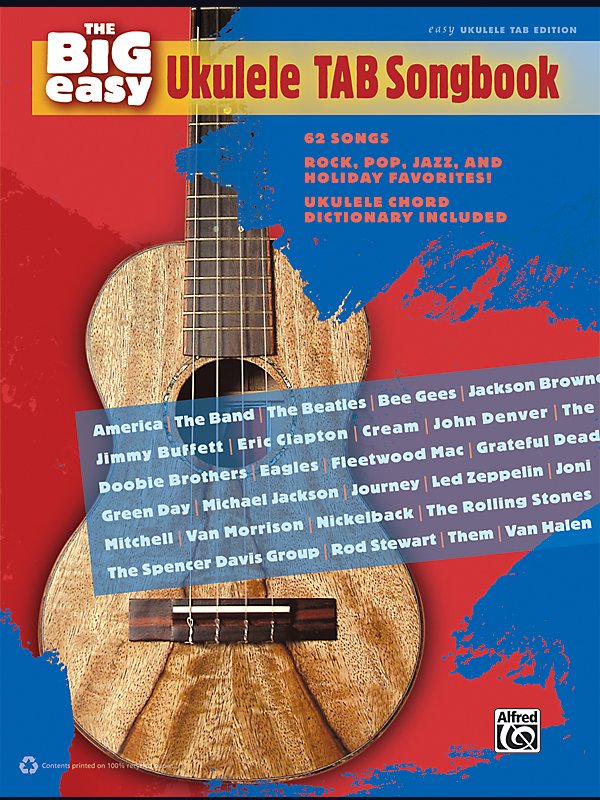 Alfred - The Big Easy Ukulele Tab Songbook