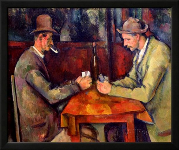 The Card Players, 1893-96 by Paul Czanne