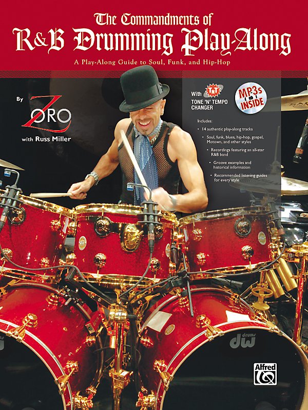 Alfred - The Commandments Of R&B Drumming Play-Along - By Zoro (Book/Cd)
